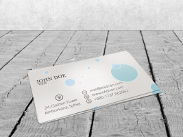 Free PSD Business Card Mock up Download