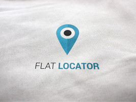 flat locator free logo template downlaod