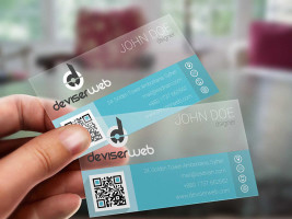 Free Transparent Business Card Download