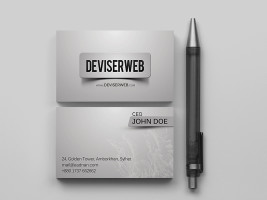 free premium style business card template psd download