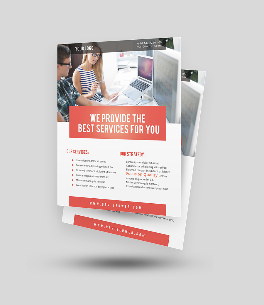 Free psd Corporate Flyer Templates