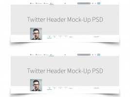 Twitter Header Cover Background image Mock up psd download