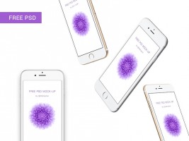 iPhone 6s free psd mock ups
