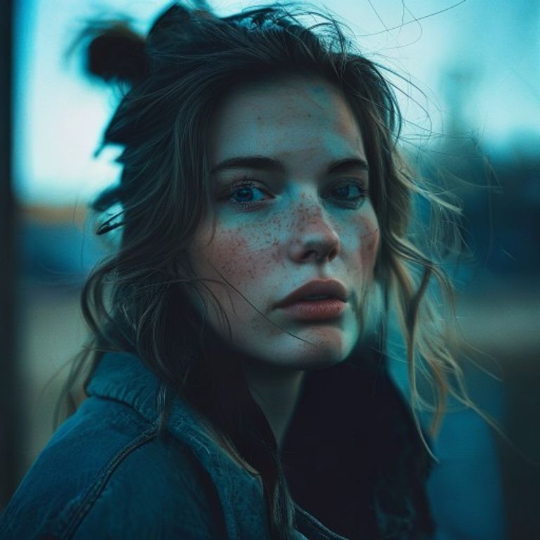 photo, cinematic, 35mm, sharp focus, natural light, cool palette, deep blues, teals and slate greys