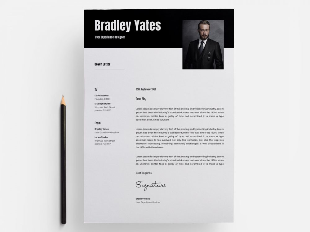 3. Architects CV/Resume Template