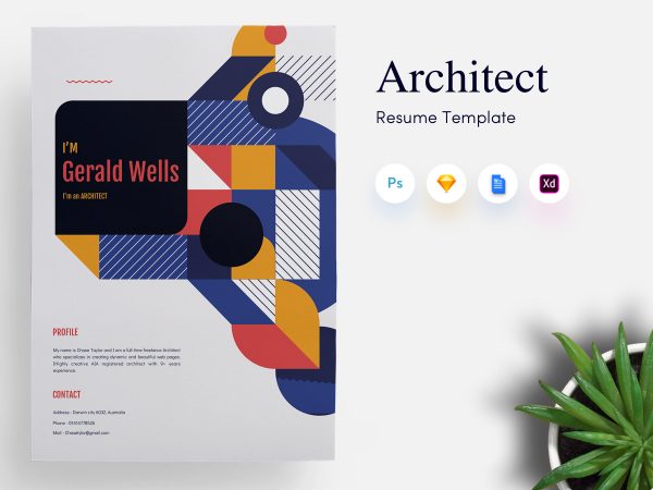 Architects CV/Resume Template